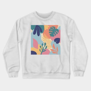 Tropical Foliage Crewneck Sweatshirt